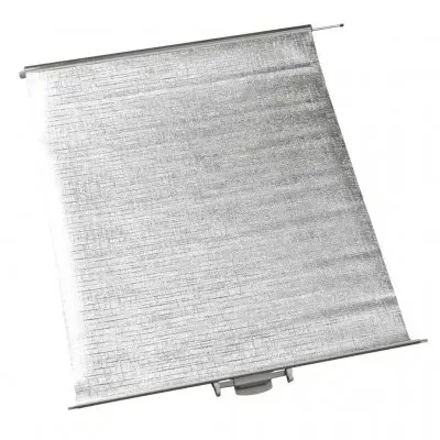 Blackout blind cplt. alumínium/szürke - 730 x 700 mm