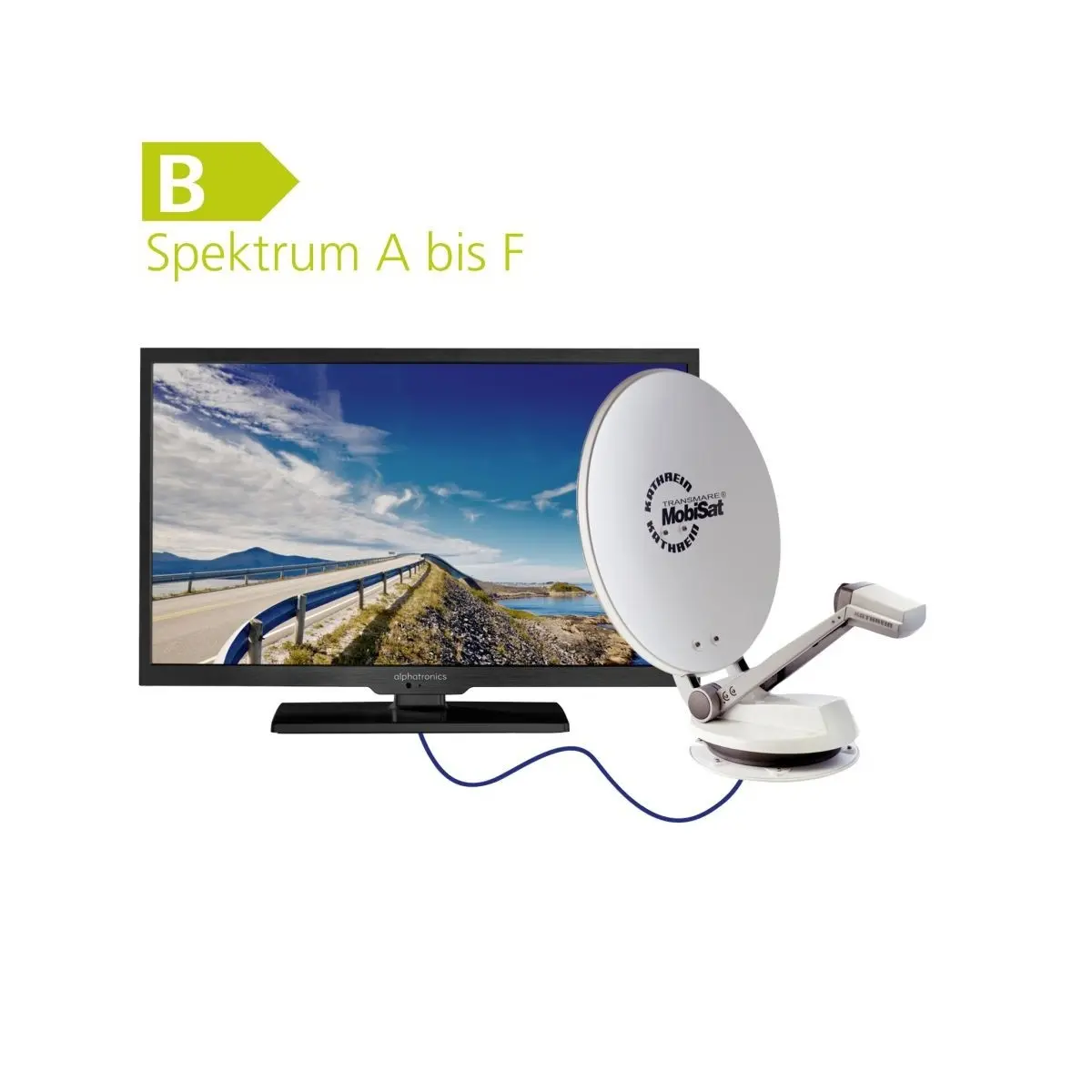 Lakókocsi TV rendszer CTS - CTS 950-22 GPS