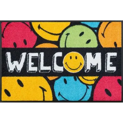 Covoraș confort Bun venit Smileys - 75 x 50 cm