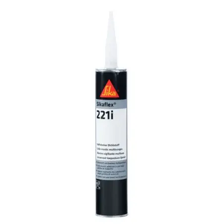 Sikaflex-221i - fekete, 300 ml