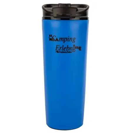 Ivópohár Emelje fel a csészét - kék, 0,47 liter