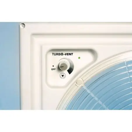 Capota de acoperiș Turbo Vent - albă