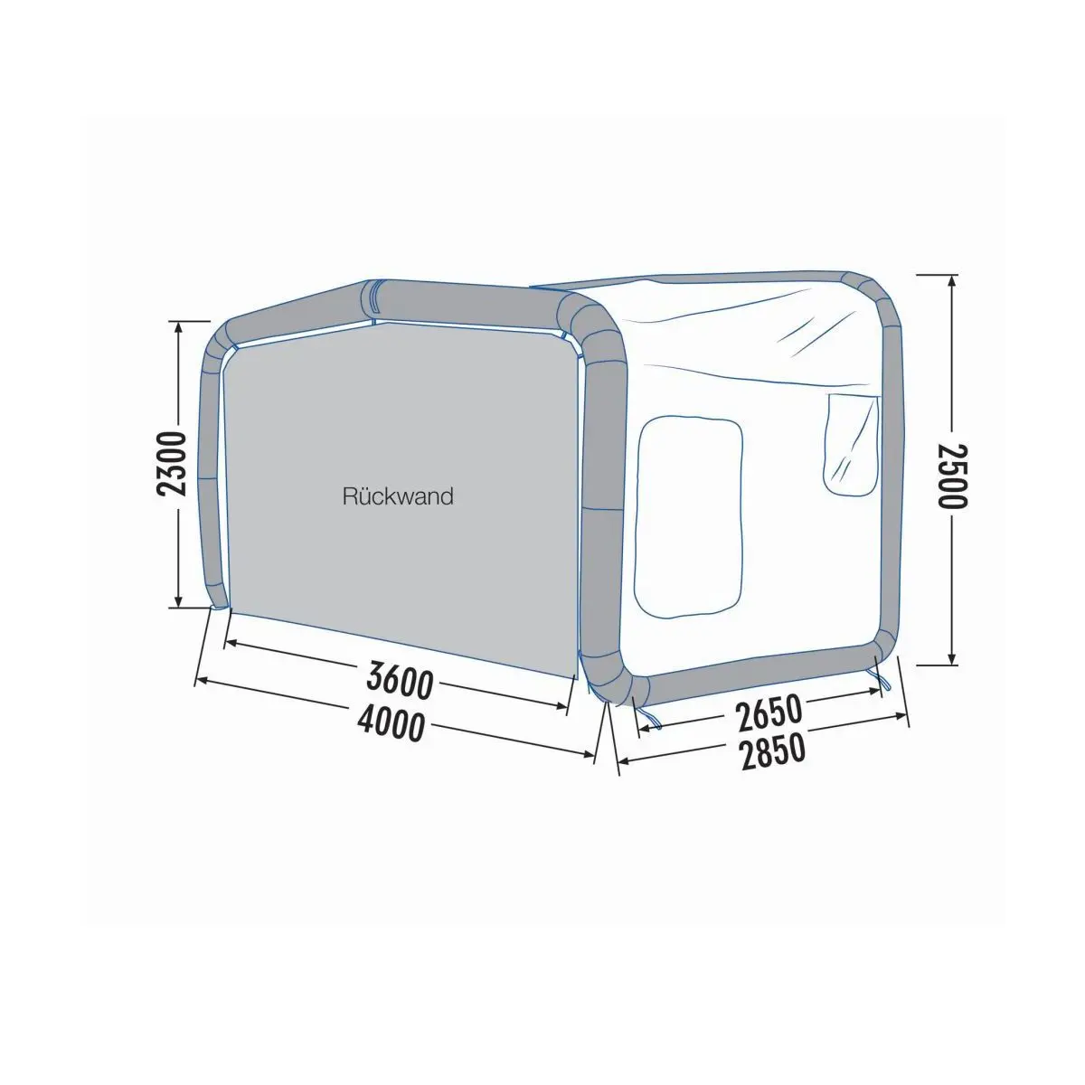 GT Home - Van modrá