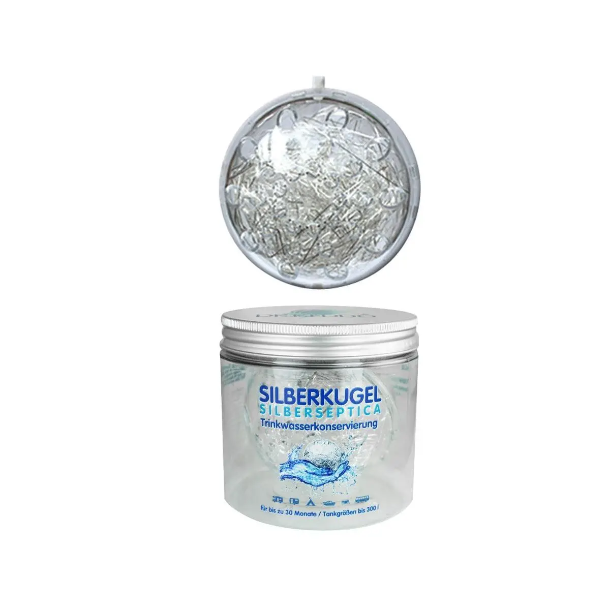 Silberkugel Silberseptica - tartály kapacitása 300 liter