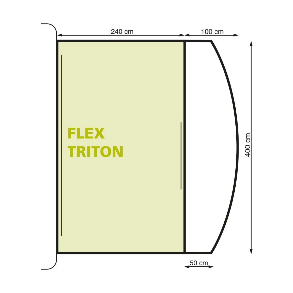 Copertina de voiaj Flex Hymer Eriba - Triton