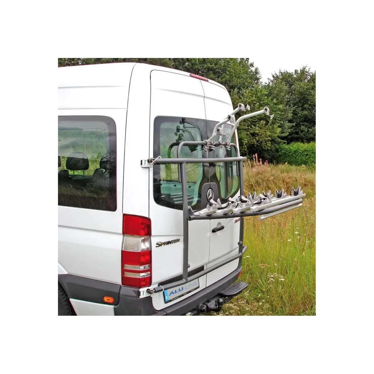 Suport biciclete EuroCarry - Sprinter/Crafter pentru 4 biciclete