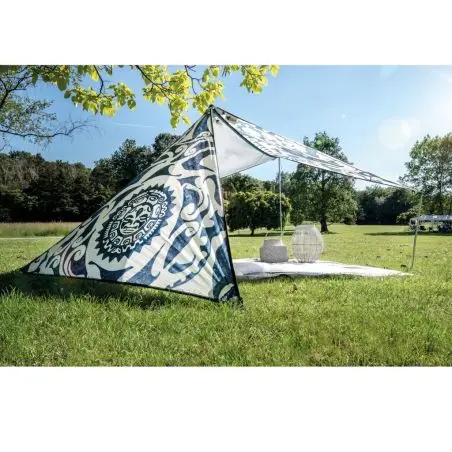 Awning Zip Canvas Noua Zeelandă - imprimeu soare