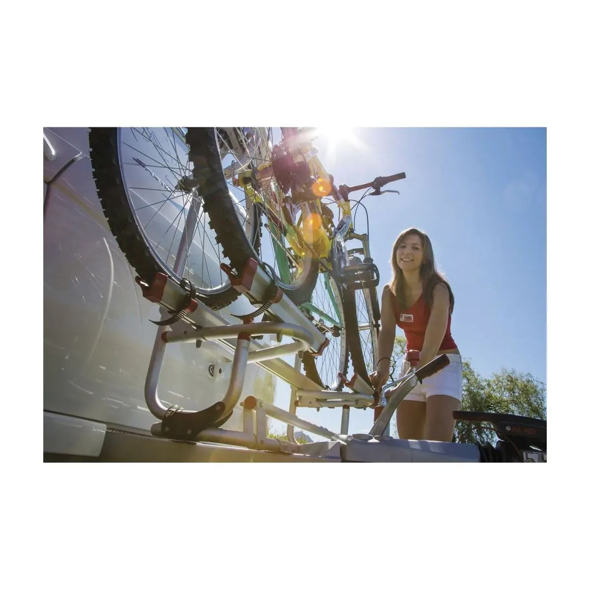 Vonórúdtartó Carry-Bike Caravan XL A Pro 200 - ezüst, fekete