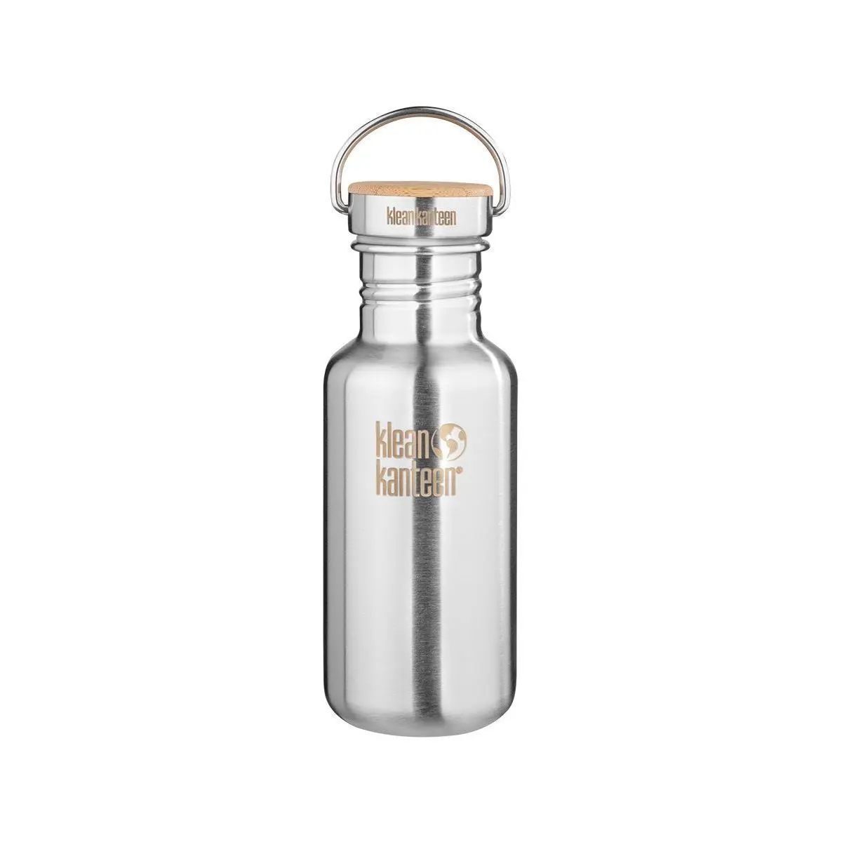 Fľaša na pitie s bambusovým viečkom - 532 ml