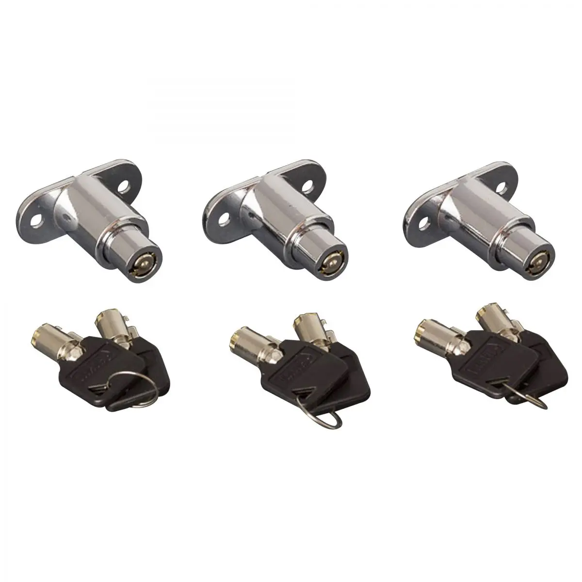 Sada 3 náhradných zámkov pre Safe Door - s rovnakým kľúčom