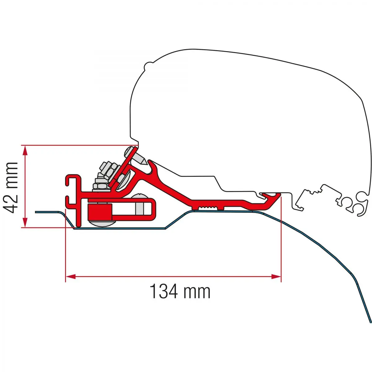 Kit Fiat Ducato H2 - 2006-tól fekete