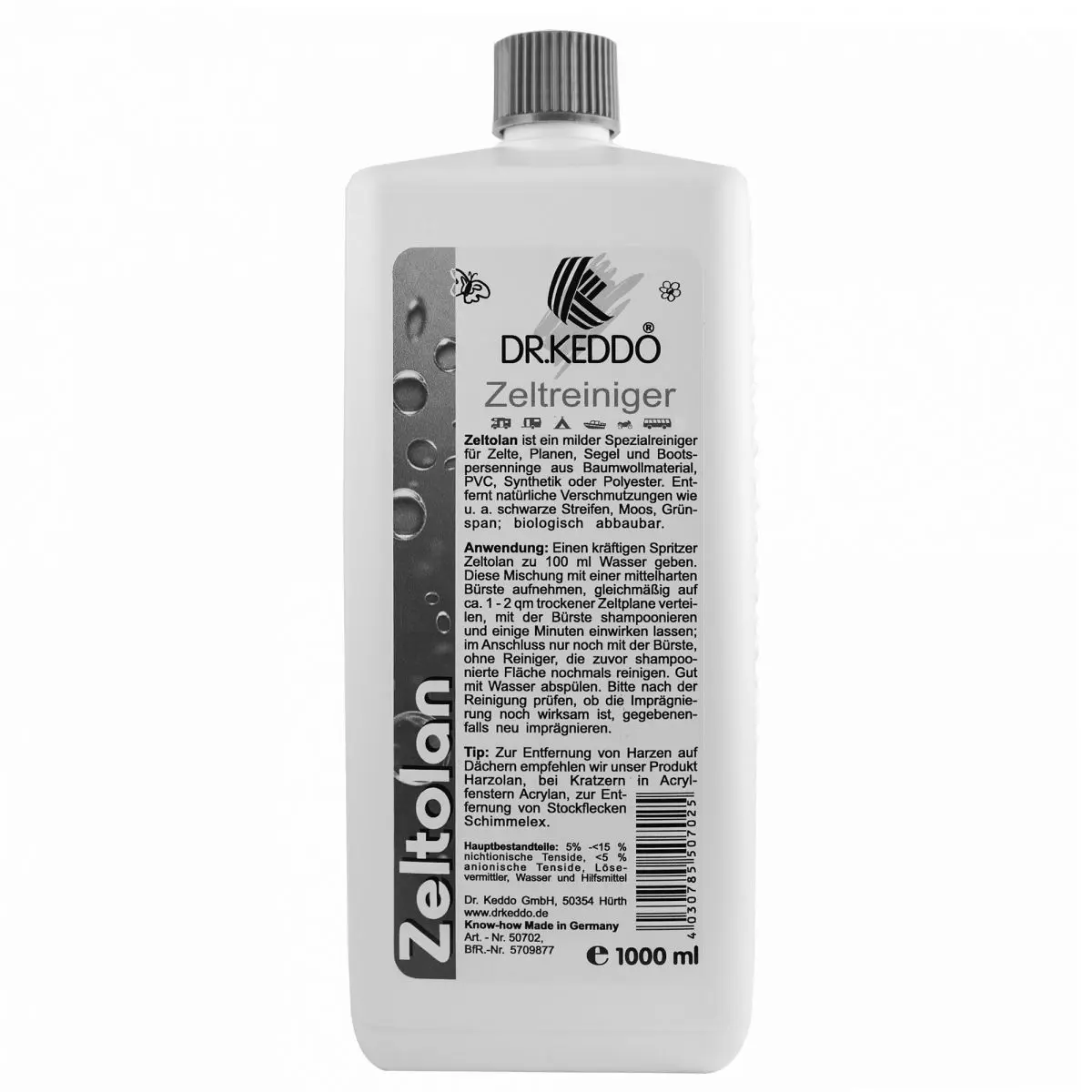Detergent pentru cort și pânze Zeltolan - 1000 ml