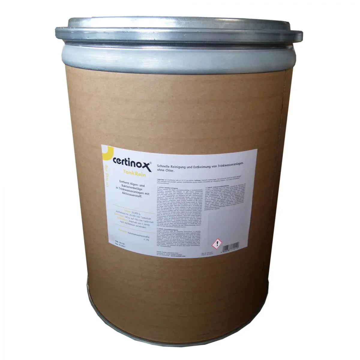 Recipient pentru vrac certinox TankRein (pulbere) - 20 kg