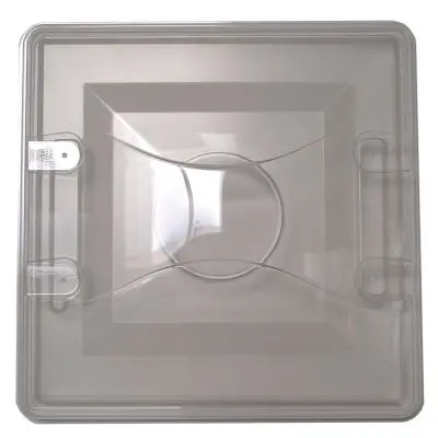 Hota de schimb, transparenta - pentru hota de acoperis Hartal 400 x 400 mm