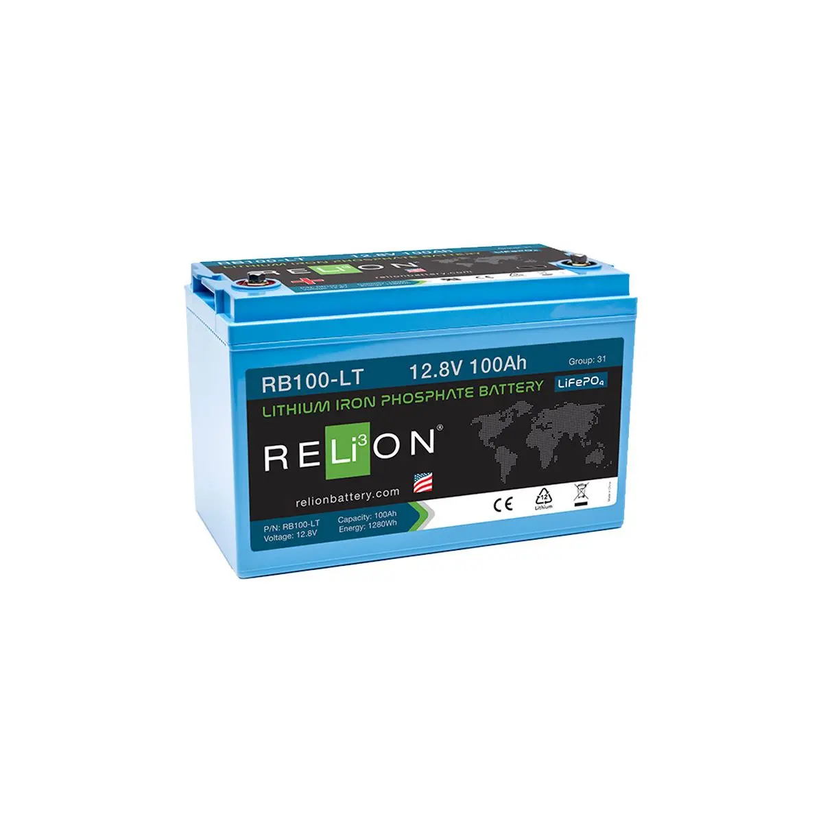 Baterie cu litiu pentru vreme rece - RB100-LT