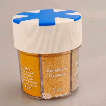 Zásobník na korenie pre domácnosť Spices - 6 rôznych korenín