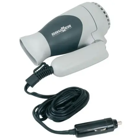 Utazási hajszárító - 12 volt, 168 watt