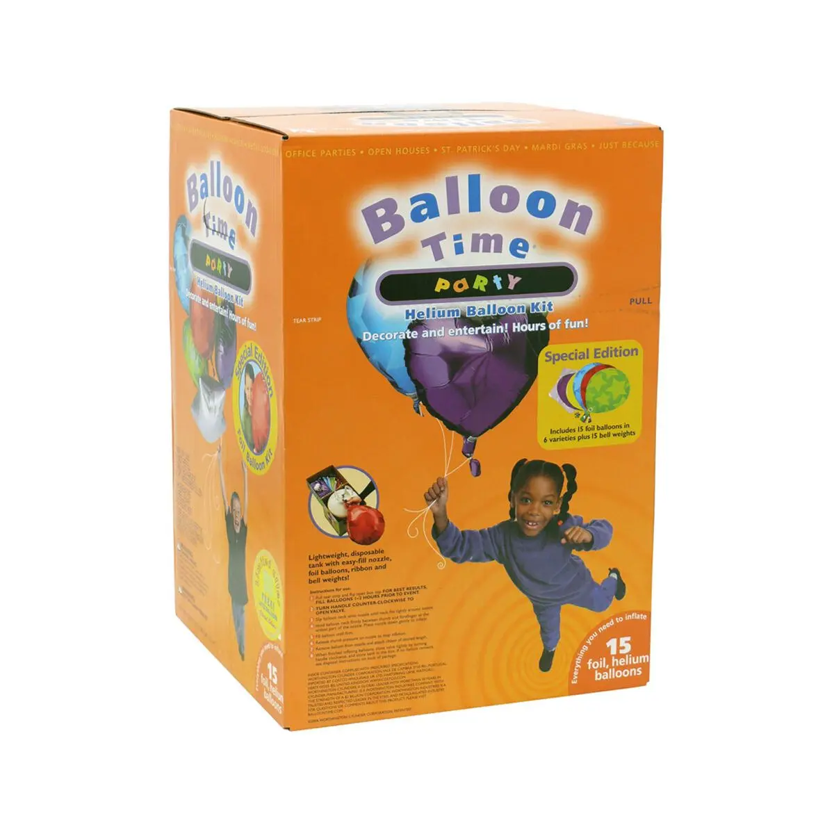 Kit baloane cu heliu pentru petrecere