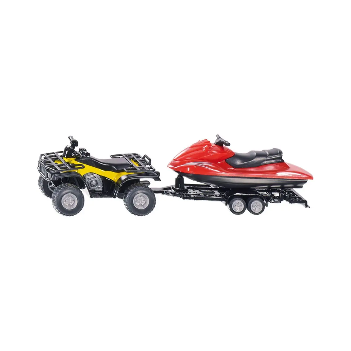 Quad utánfutóval és jet-skivel