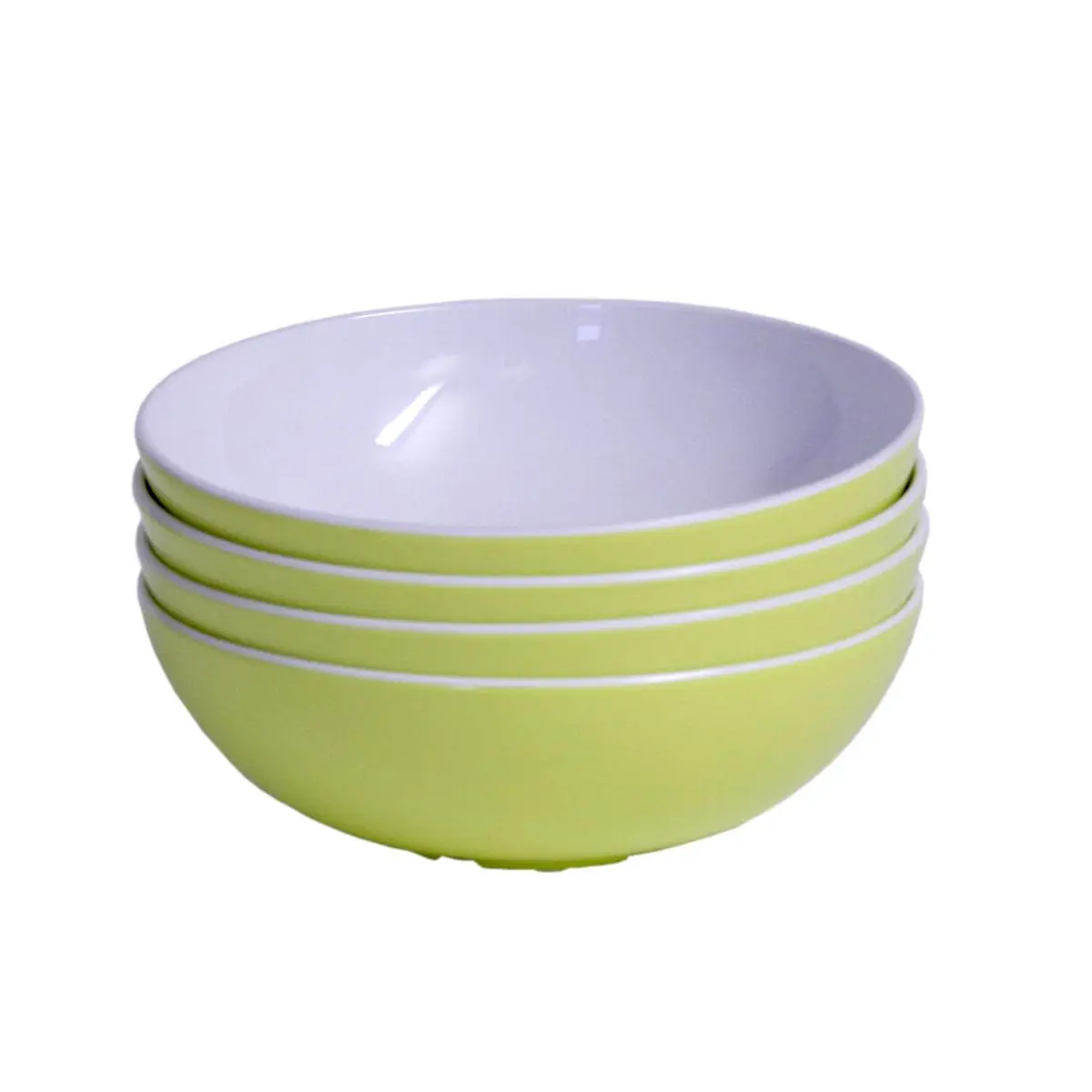 Sada cereálnych misiek Classic Line Forest - 4 kusy, tmavozelená