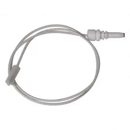 Gyújtóelektróda, új, 28 cm hosszú, lapos csatlakozóval Dometic SMEV tűzhelyhez