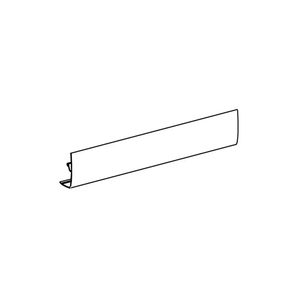 Panoul frontal 3,5 m TO 5002, alb