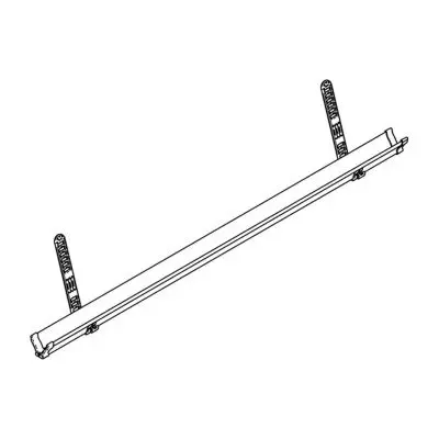 Thule Y-rail, inclusiv huse și suporturi pentru curele