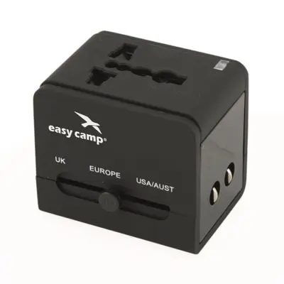 Univerzális utazási csatlakozó – USB töltőaljzattal