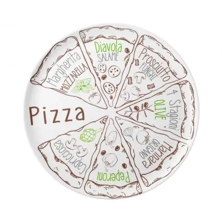 Pizza tányérok - 2 tányér 37,5 cm