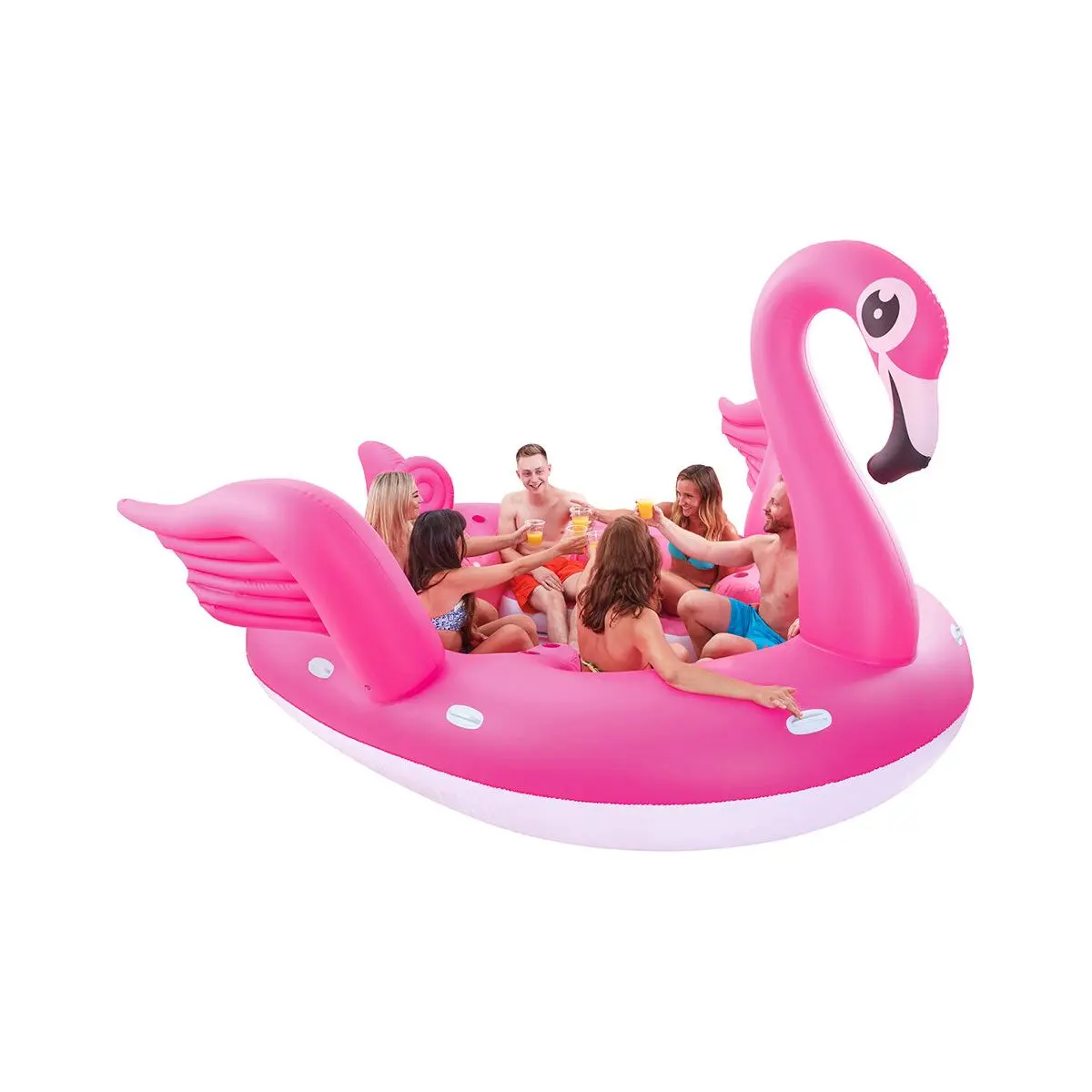 Insula pentru înot flamingo
