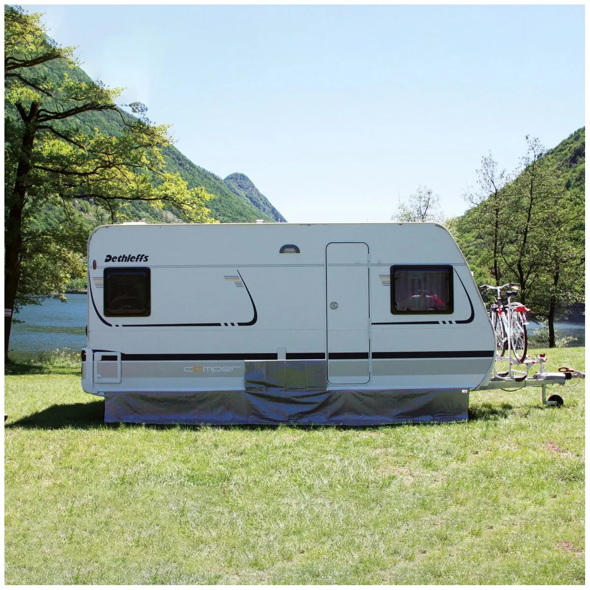 Podlahová sukňa - karavan