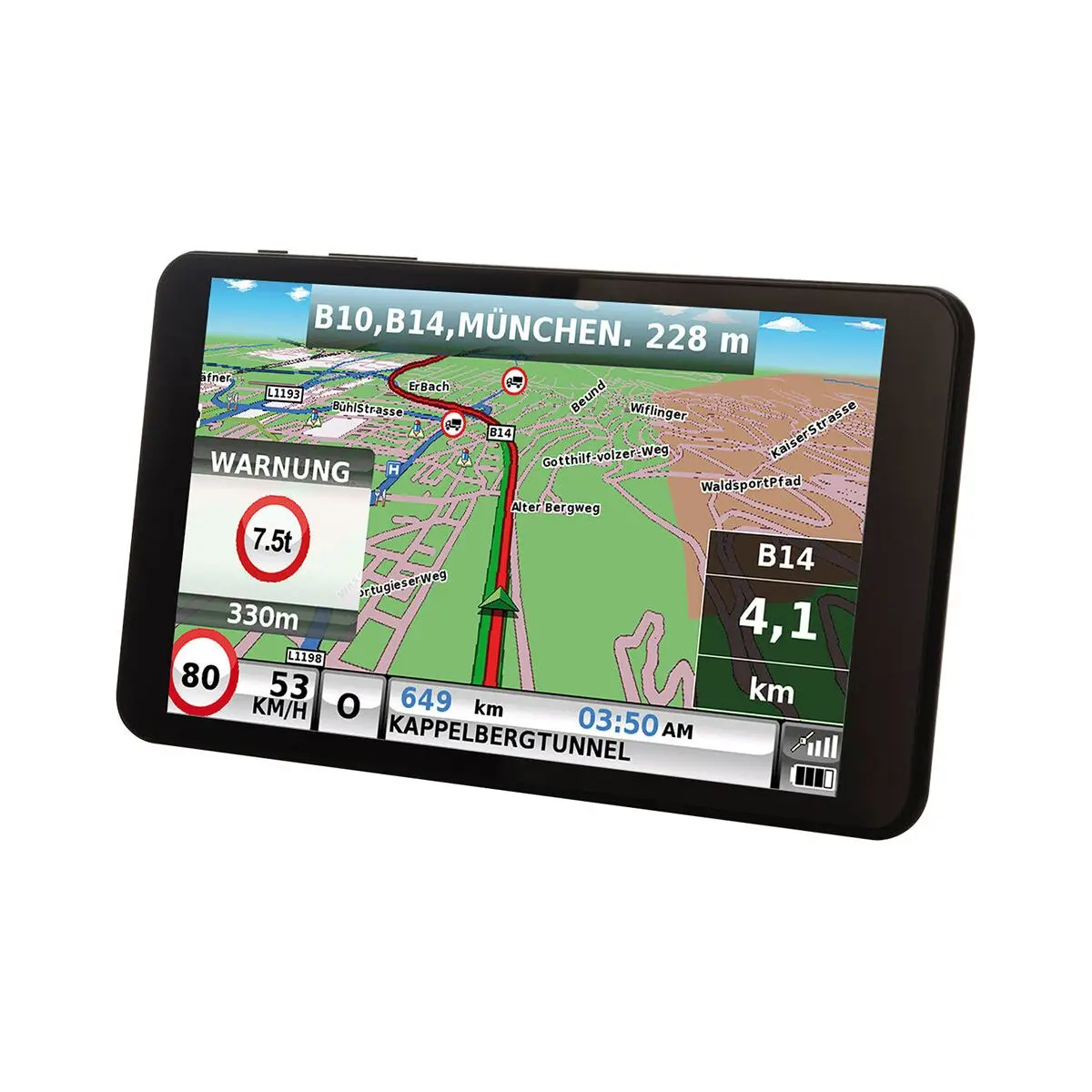 Navigációs rendszer IntelliRoute Caravan CA6000 DVR