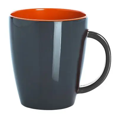 Hrnček s uškom - 350 ml, oranžový