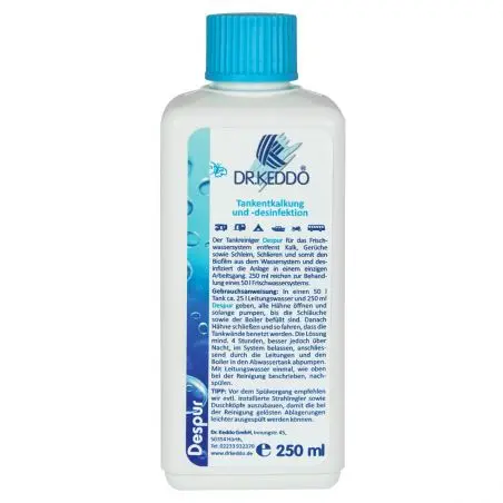 Despur pentru îndepărtarea calcarului și dezinfectarea rezervoarelor - 250 ml