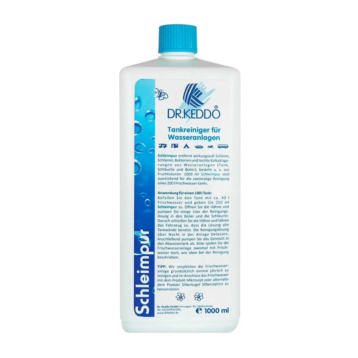 Tartálytisztító iszaptisztító - 1000 ml