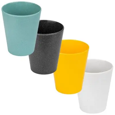 Seria veselă Bloom - pahar de băut 300 ml, set 4 buc