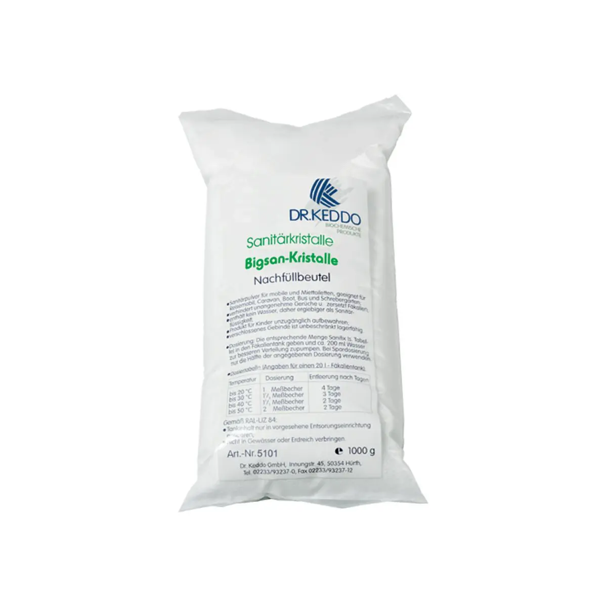 Bigsan Crystals - Utántöltő 1000 g