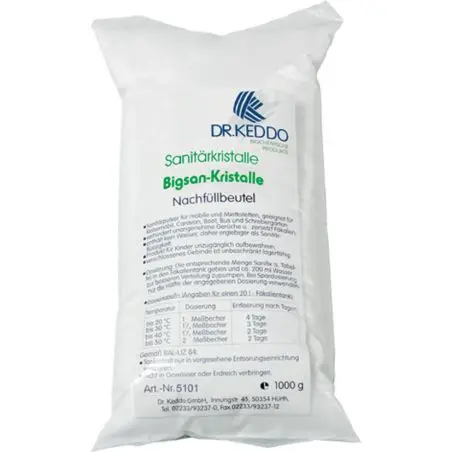 Bigsan Crystals - Utántöltő 1000 g