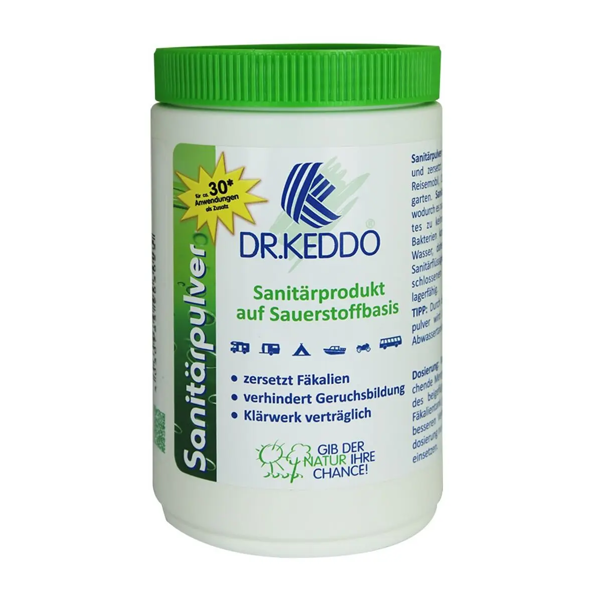 Egészségügyi por - 1000 g-os doboz