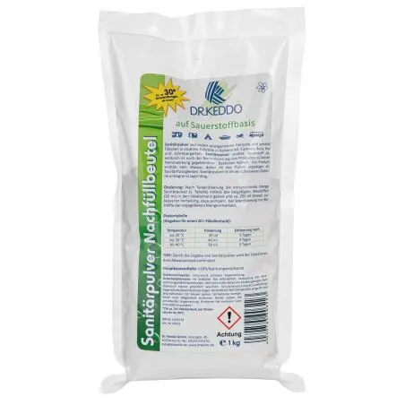 Egészségügyi por - utántöltő csomag 1000 g