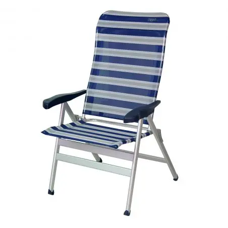 Kempingová stolička Crespo AL/238 - modrá, šedá