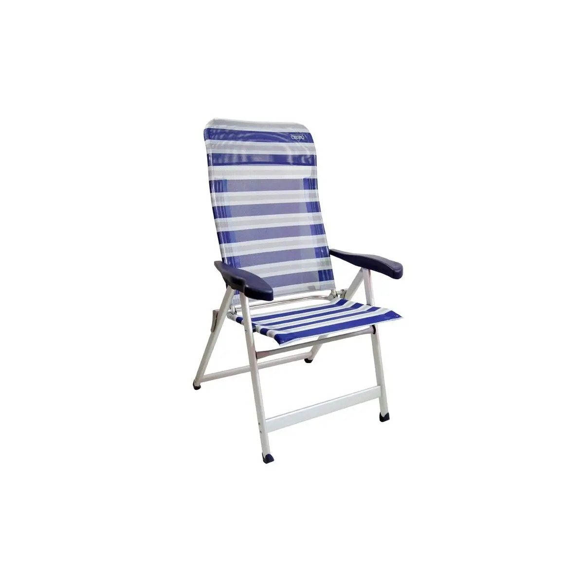 Scaun de camping AL/237 - albastru, gri