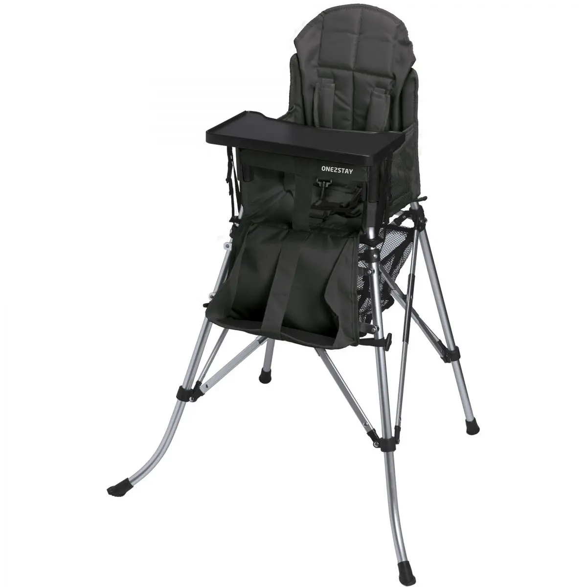 Detská vysoká stolička Femstar One2Stay Comfort, čierna