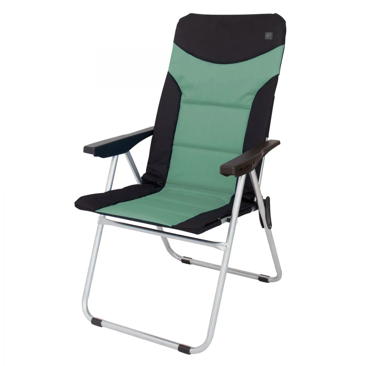 Kempingová stolička Brasil - zelená, čierna
