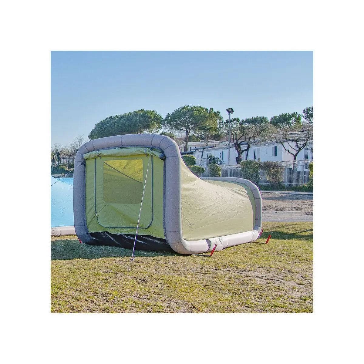 Cort de camping GT XS - verde, 128 x 233 cm