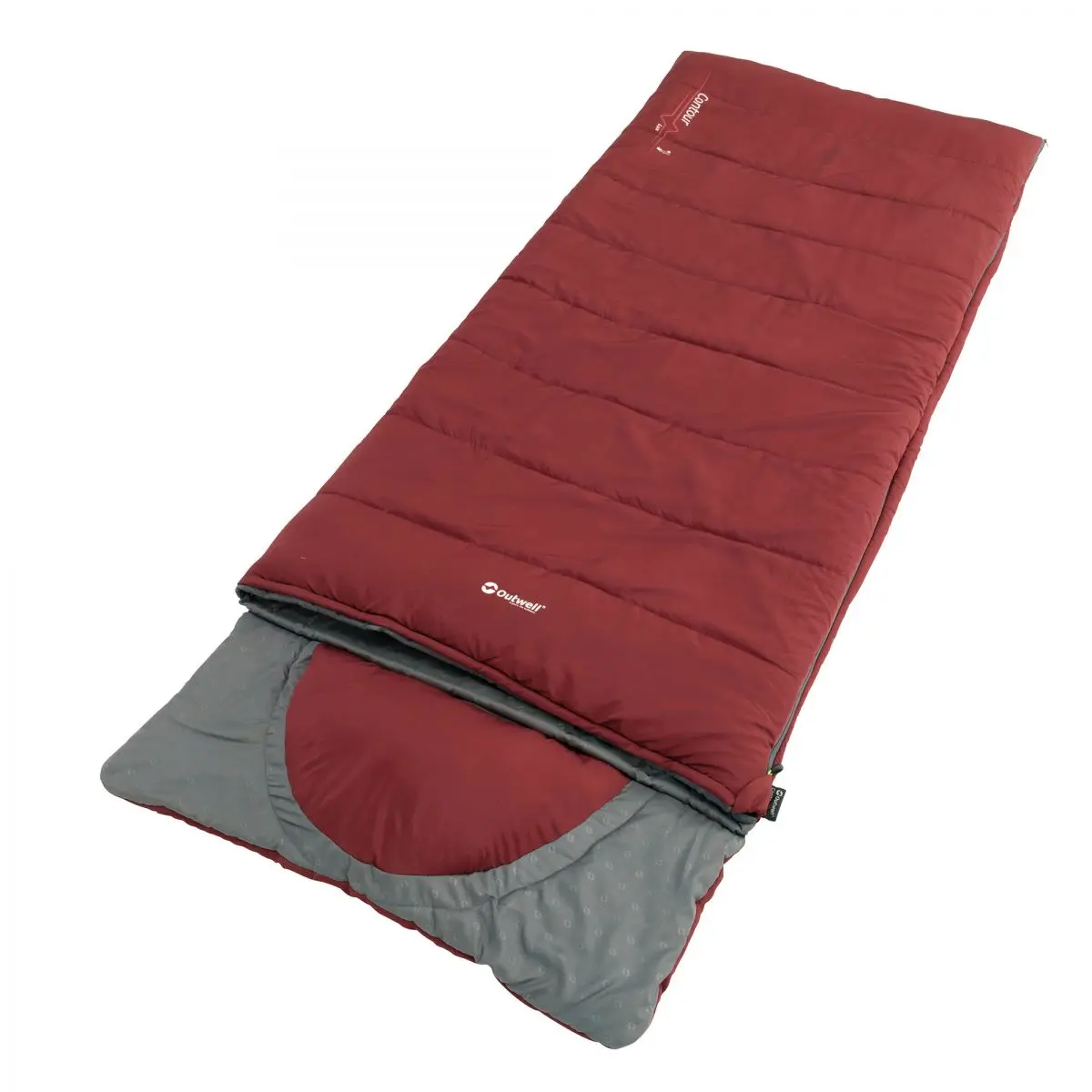 Sac de dormit pătură Contour Lux - 220 x 85 cm, roșu