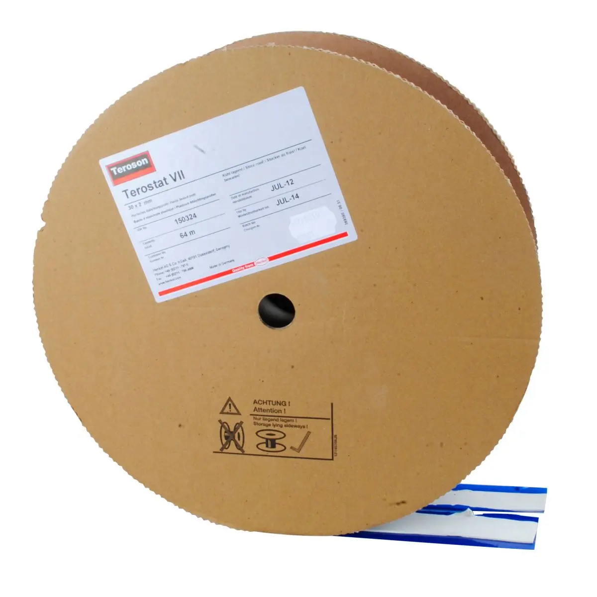 Bandă de etanșare Teroson RB VII - 30 x 2 mm, rolă 64 metri