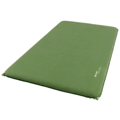 Saltea cu autoumflare Dreamcatcher - Dubla 10,0 cm, 195 x 130 x 10 cm, verde