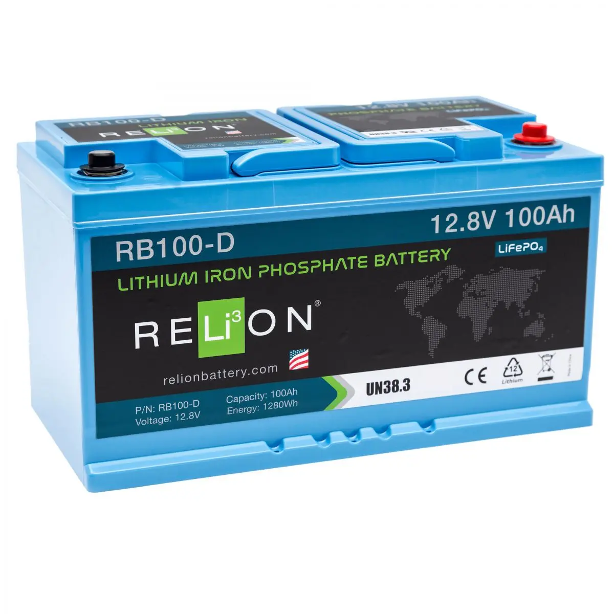 Lítium akkumulátor - RB100-D