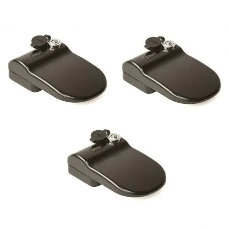 Safe Door Lock - 3 piese, negru